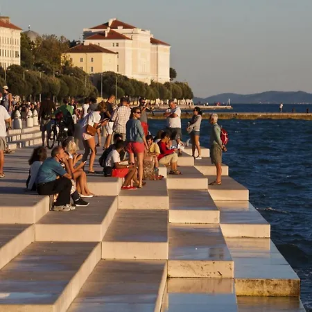 In Zadar With Sea View, Balcony, Air Conditioning, W-lan 3796-4 * 자톤