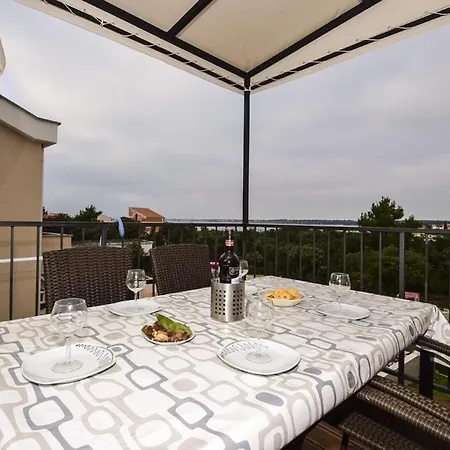 In Zaton Zadar With Sea View, Balcony, Air Conditioning, Wifi 685-2