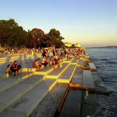 In Zadar With Sea View, Balcony, Air Conditioning, W-lan 3796-4 Daire