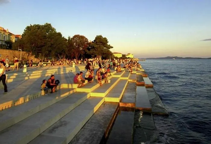 In Zadar With Sea View, Balcony, Air Conditioning, W-lan 3796-4 Apartament
