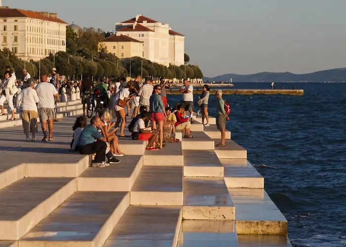 In Zadar With Sea View, Balcony, Air Conditioning, W-lan 3796-4 * Zaton (Zadar)